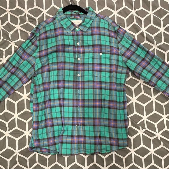Threads 4 Thought Flannel - Men's Large - Picture 1 of 4